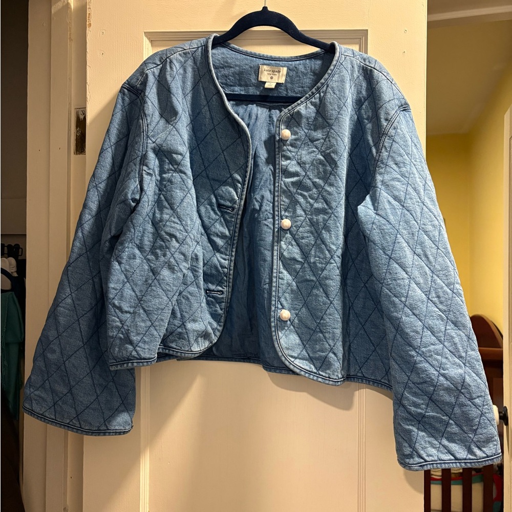 Kate Spade Blue Denim Jacket
